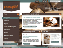 Tablet Screenshot of boulangerieteam.nl